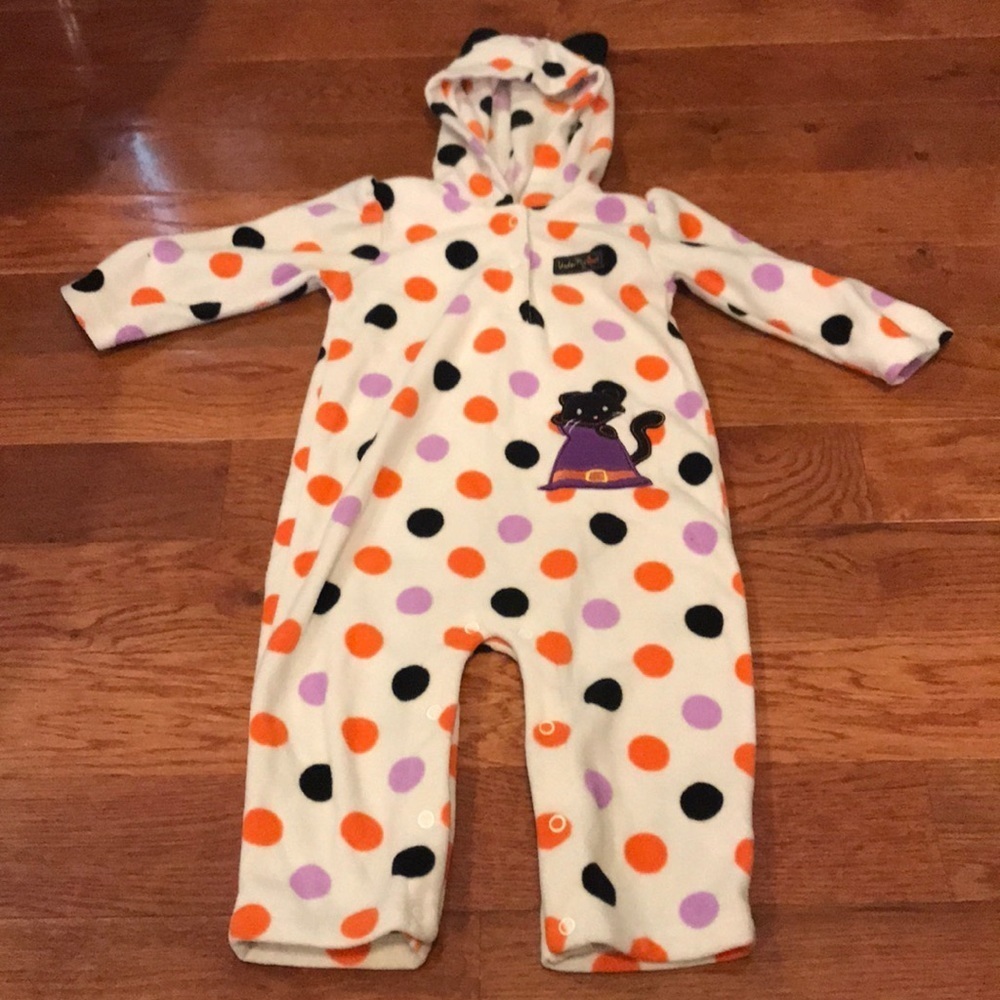 12 month Halloween onesie